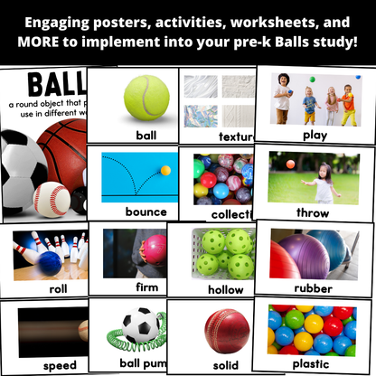 Creative Curriculum® Balls Study | Pre-K Gross Motor & STEM Activities Bundle