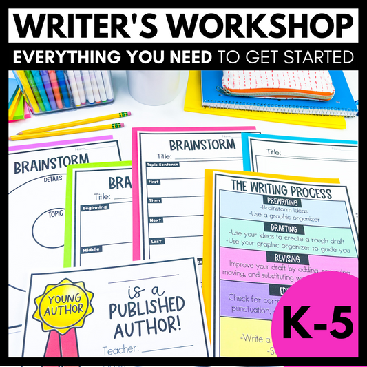Writers Workshop Toolkit - Writing Printables